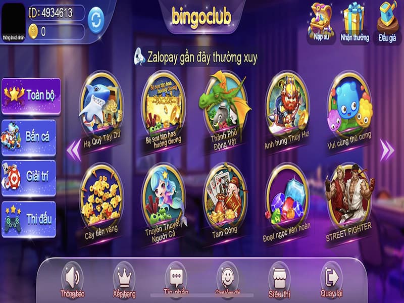 Câu Lạc Bộ Bingo