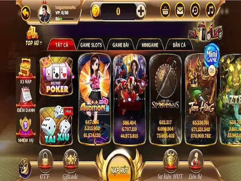 Roy79 Club gây ấn tượng về kho game bài online