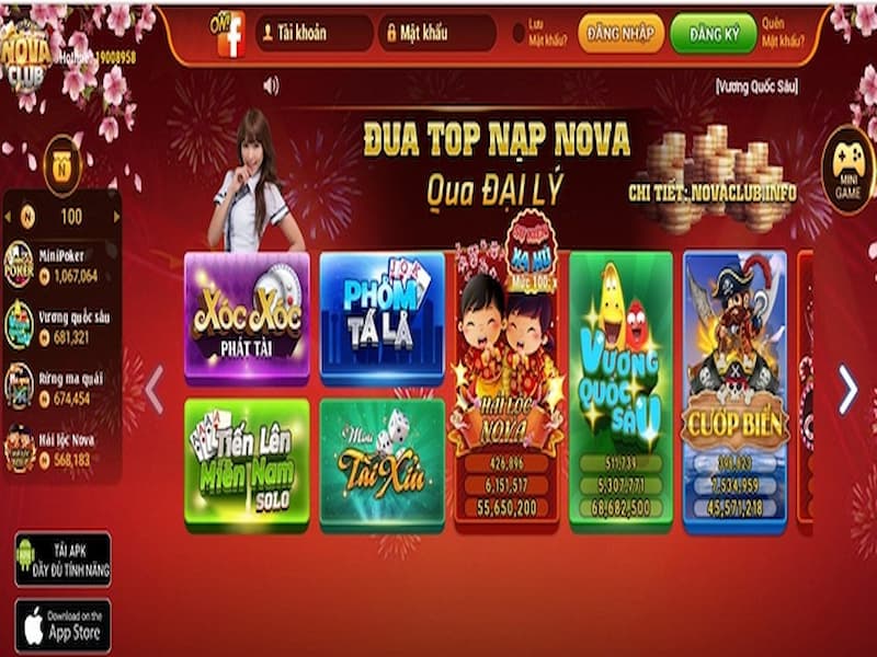 Chương trình khuyến mãi tại nền tảng Nova Club